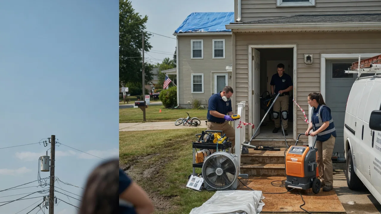 Water Damage Repair in Moshannon, PA near me